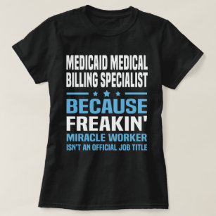 Medizinischer Gebührenzählungs-Spezialist T-Shirt