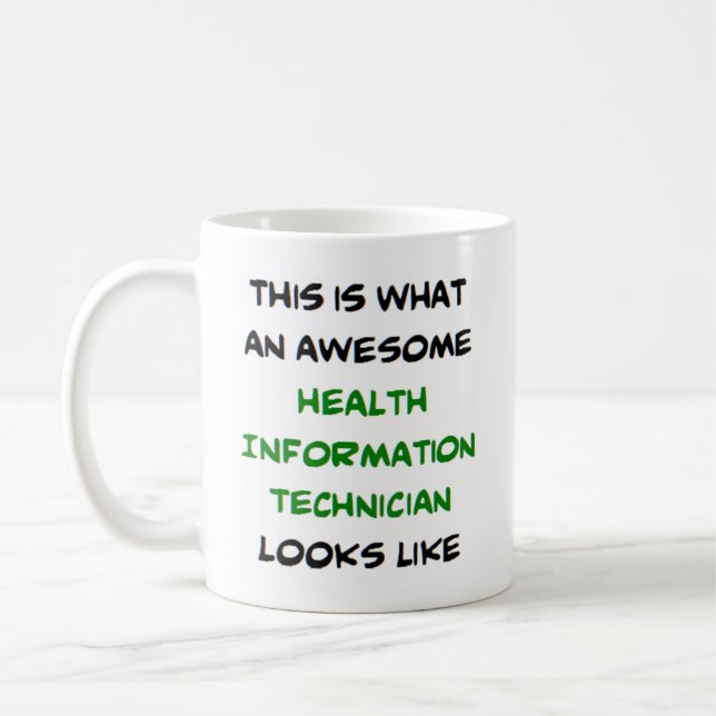 Medizinischer Informationstechniker, phantastisch Kaffeetasse (Links)