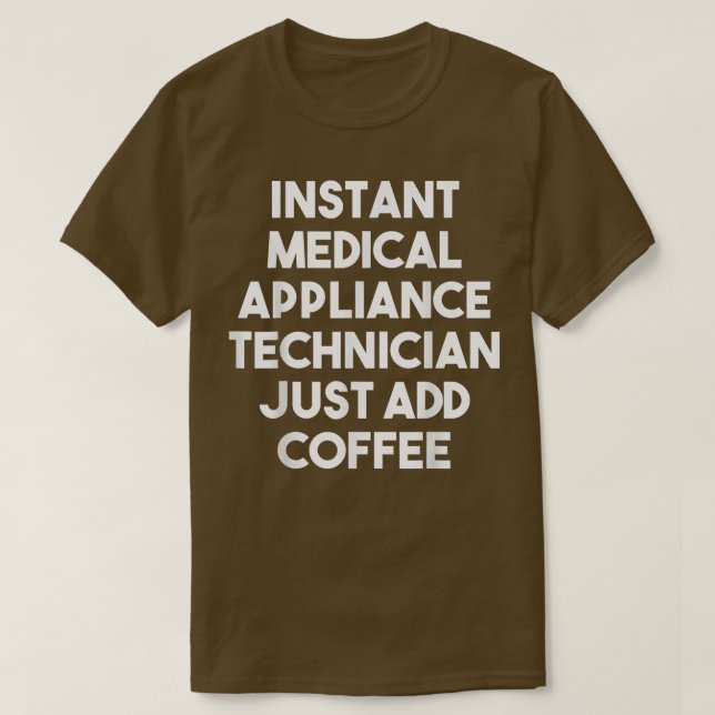 Medizinischer Instant-Messgerät-Techniker fügen ei T-Shirt (Design vorne)