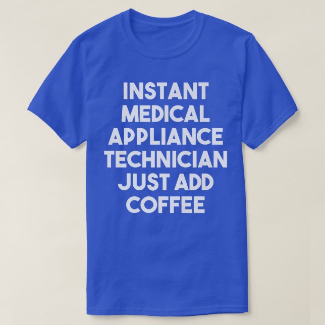 Medizinischer Instant-Messgerät-Techniker fügen ei T-Shirt (Design vorne)