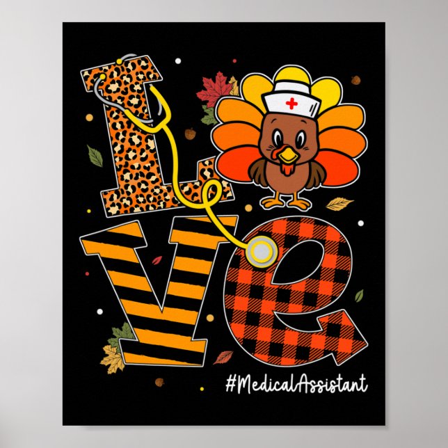 Medizinischer Istant Life Fall Krankenschwester Tü Poster (Vorne)