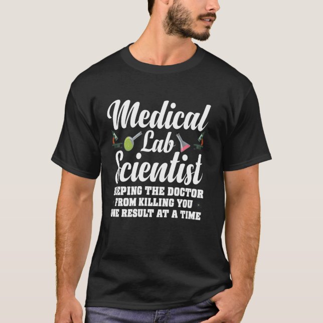 Medizinischer Labrador Science Labrador Tech Medic T-Shirt (Vorderseite)
