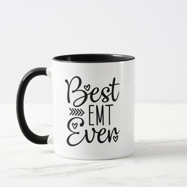 Medizinischer Notarzt, der die beste EMT je Tasse (Links)