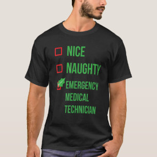Medizinischer Notarzt Funny Pajama Christma T-Shirt