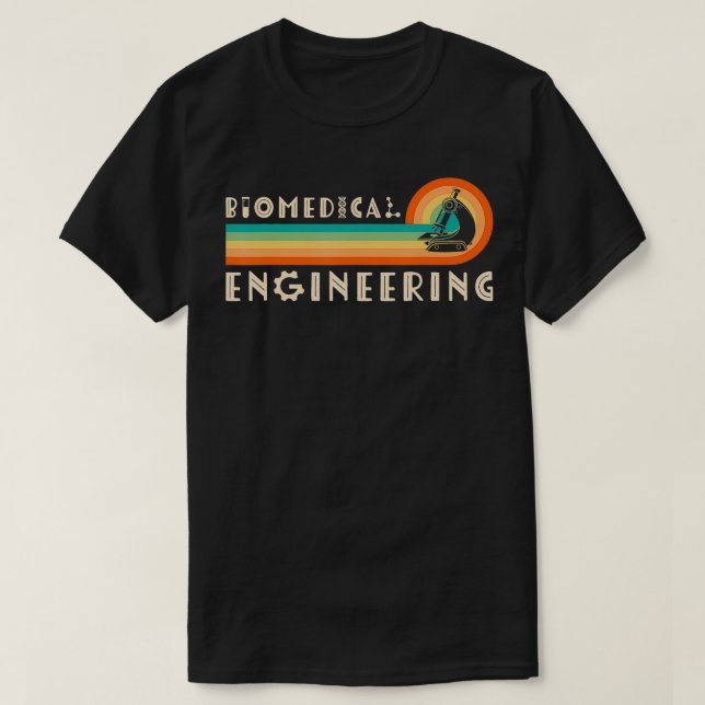 Medizinischer Retro-Ingenieur T-Shirt (Design vorne)