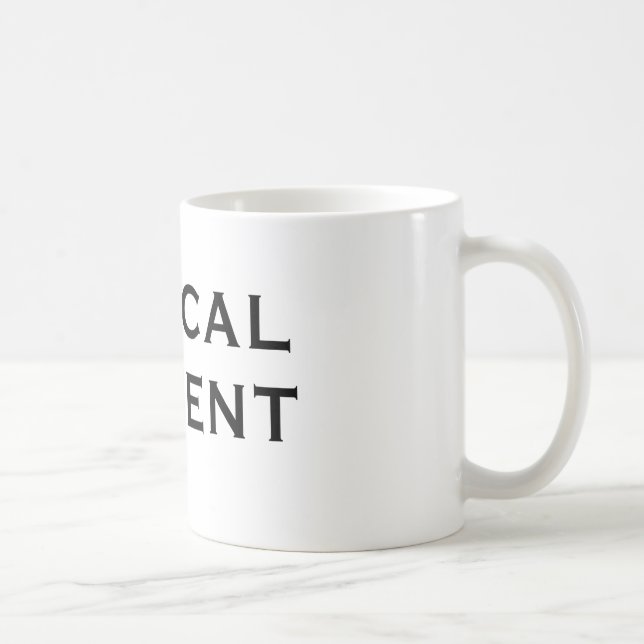 Medizinischer Student - klassische Tasse (Rechts)