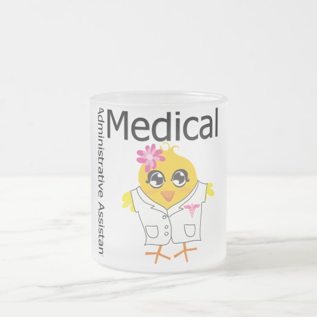 Medizinischer Verwaltungsmitarbeiter Mattglastasse (Mittel)