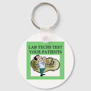 medizinischer Witz des Labradortechnikers Schlüsselanhänger