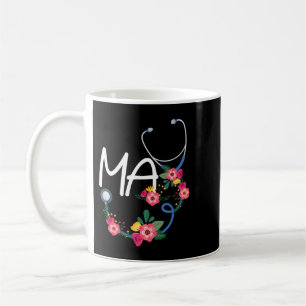 Medizinisches Assistenzkrankenhaus Stethoscope Flo Kaffeetasse