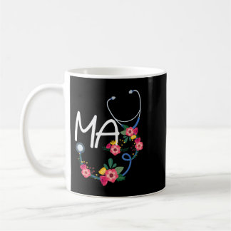 Medizinisches Assistenzkrankenhaus Stethoscope Flo Kaffeetasse