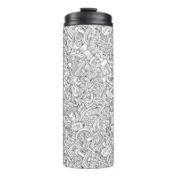 Medizinisches B&W Muster