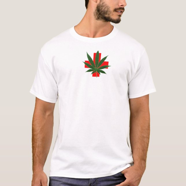 Medizinisches Blatt - Route420 T-Shirt (Vorderseite)