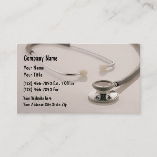Medizinisches Büro Businesscards Terminkarte
