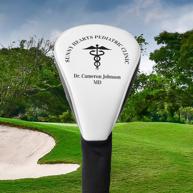 Medizinisches Caduceus Symbol Custom Doctor Golf Headcover (Von Creator hochgeladen)