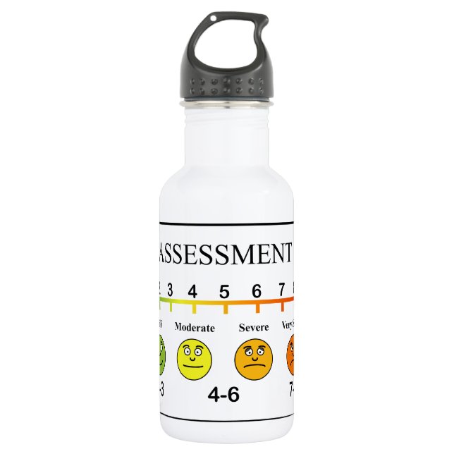 Medizinisches Edelstahlflasche (Vorderseite)