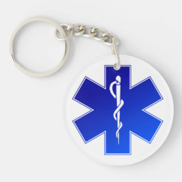 Medizinisches EMS-Symbol Schlüsselanhänger