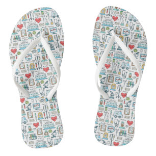 Medizinisches Entwurfsmuster Flip Flops
