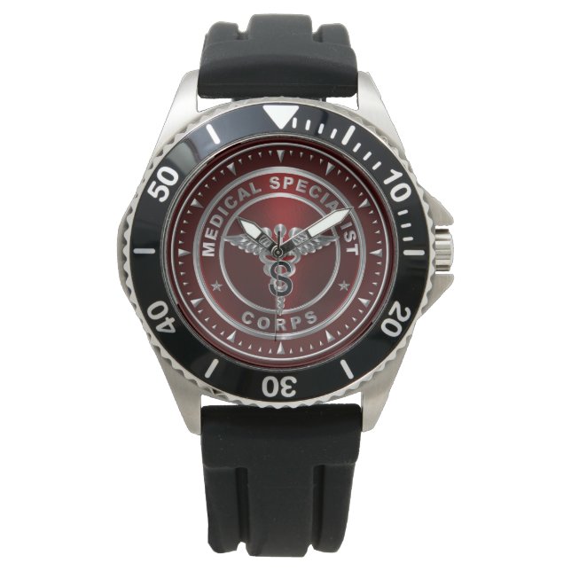 Medizinisches Fachkorps Armbanduhr (Vorderseite)