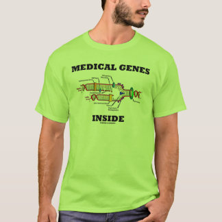 Medizinisches Gen-Innere (DNS-Reproduktion) T-Shirt