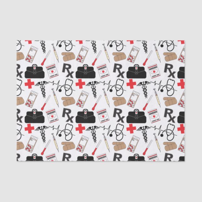 Medizinisches Gesundheitspflegepapier Seidenpapier (Vorderseite)