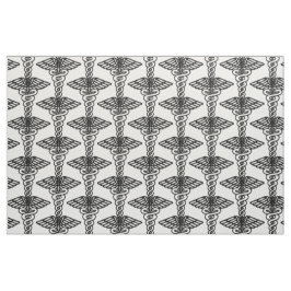 Medizinisches Gewebe. Hermes-Personal - Symbolärzt Stoff