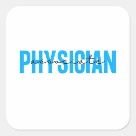 Medizinisches Hilfsgerät Quadratischer Aufkleber