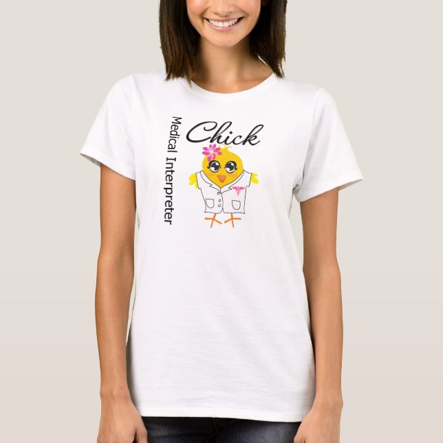 Medizinisches Interpret-Küken T-Shirt (Vorderseite)
