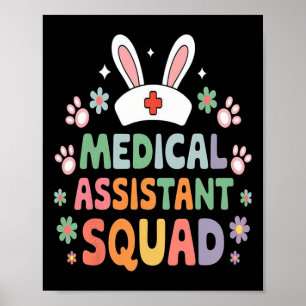Medizinisches Istant Squad Ostergeblasene Kostümei Poster