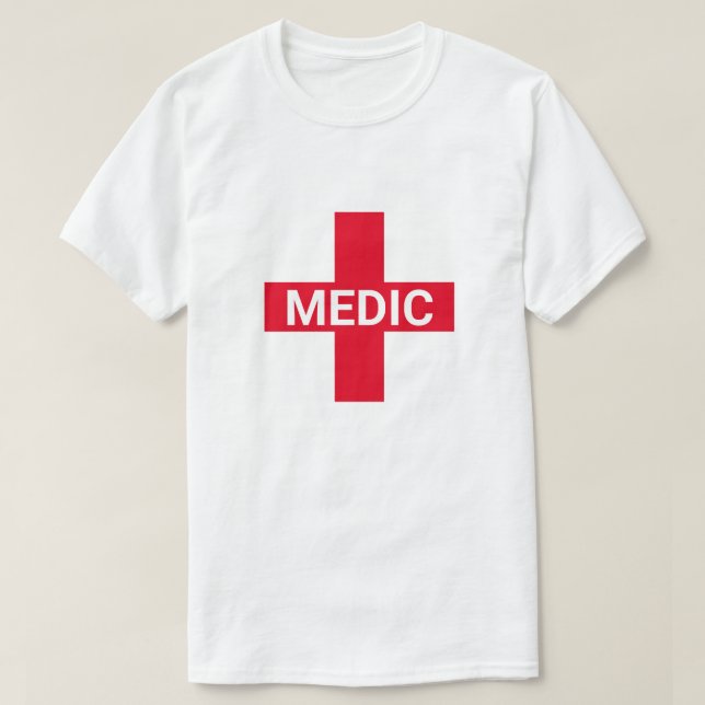 Medizinisches Kreuz T-Shirt (Design vorne)