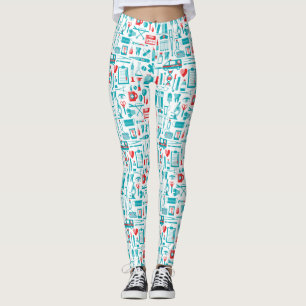Medizinisches Muster Leggings