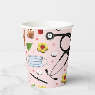Medizinisches Party Pappbecher