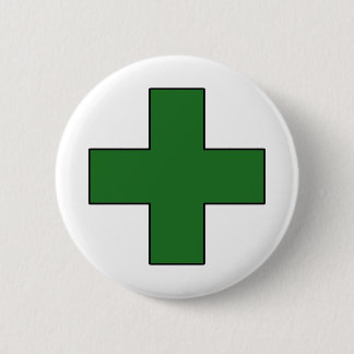 Medizinisches queres medizinisches Leben, das Button