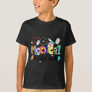 Medizinisches Sofort-Stethoskop Leopard Medizinisc T-Shirt