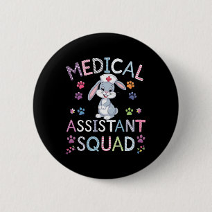 Medizinisches Soforteinsatzteam Krankenschwester H Button