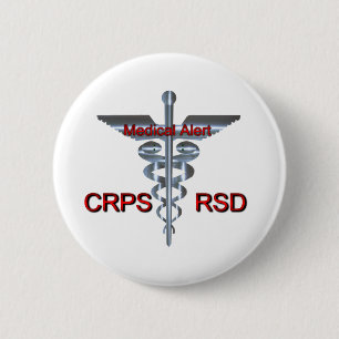 Medizinisches Symbol - CRPS RSD medizinischer Button