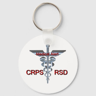 Medizinisches Symbol - CRPS RSD medizinischer Schlüsselanhänger