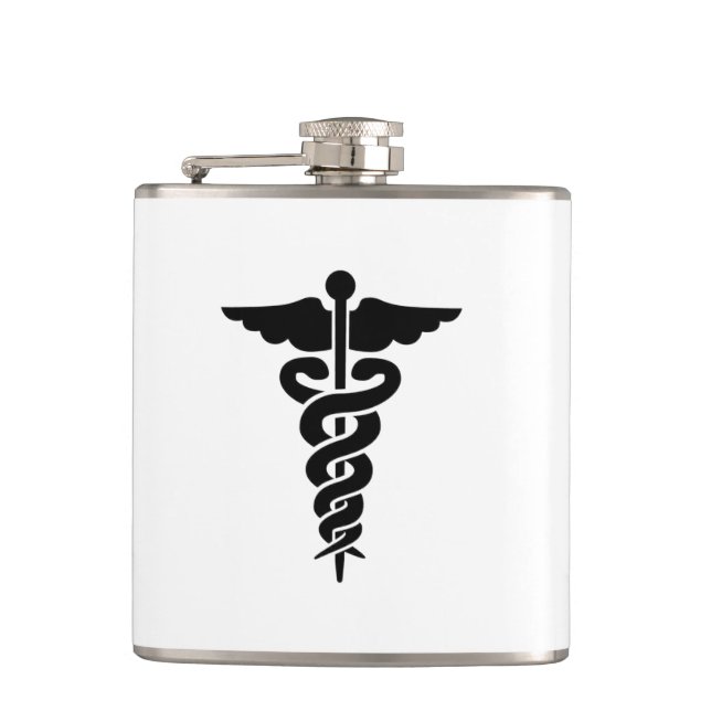 Medizinisches Symbol Flachmann (Vorderseite)
