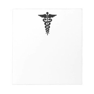 Medizinisches Symbol Notizblock