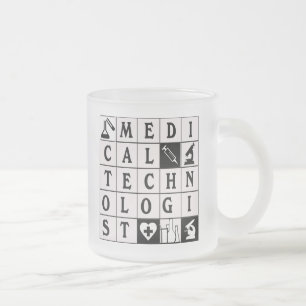 MEDIZINISCHES TECHNOLOGE-GITTER/BLOCK/PUZZLESPIEL MATTGLASTASSE