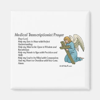 Medizinisches Transkriptiongebet Magnet