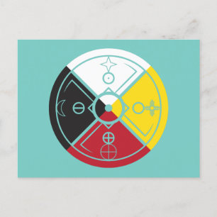 Medizinrad : Heiliger Hoop Postkarte
