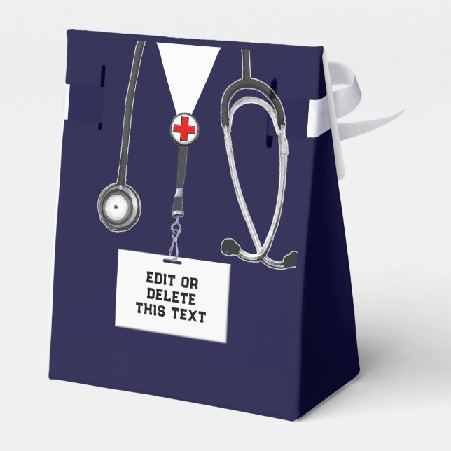 Medizinschule Geschenkschachtel (Rückseite)
