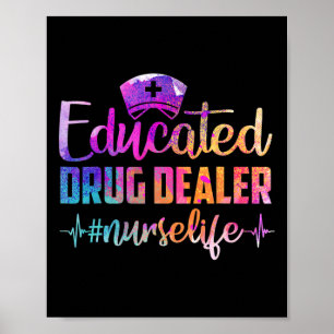 Medizinstualer Krankenversicherung Kindermädchen H Poster