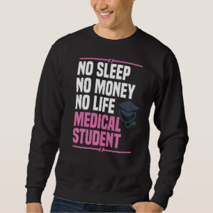 Medizinstudent Student Med Bildung Gradua Sweatshirt