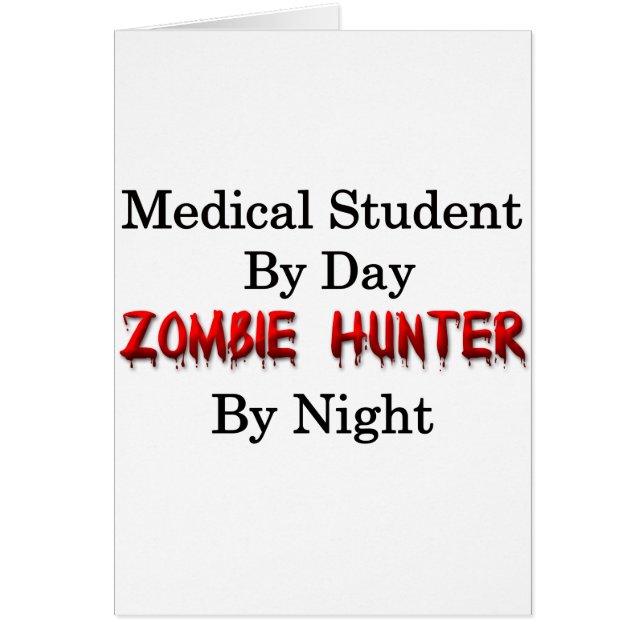 Medizinstudent-/Zombie-Jäger (Vorne)