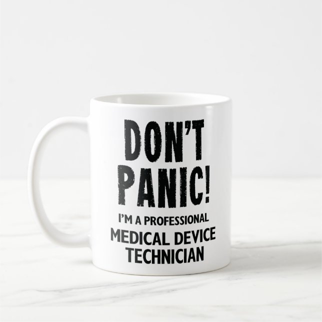 Medizintechniker Kaffeetasse (Links)