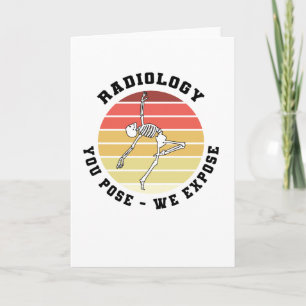 Medizintechniker Radiologe Röntgenforscherin Karte