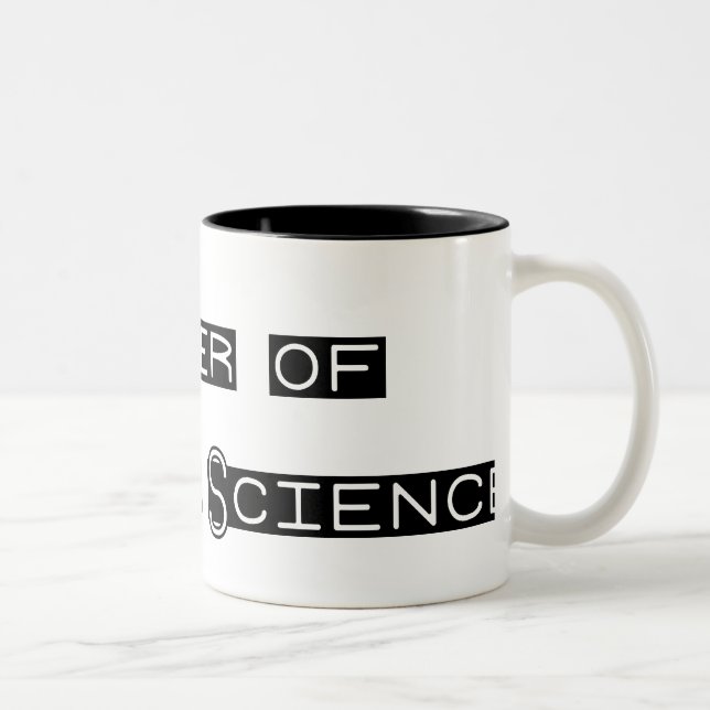 Medizinwissenschaft Zweifarbige Tasse (Rechts)