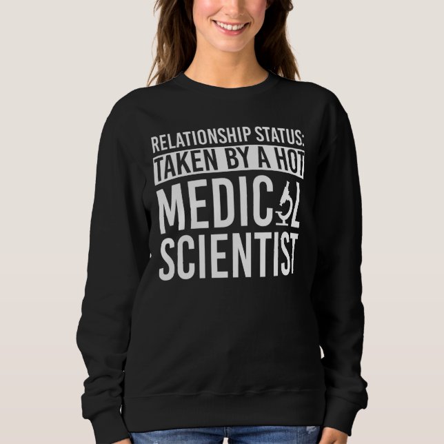 Medizinwissenschaftler Sweatshirt (Vorderseite)
