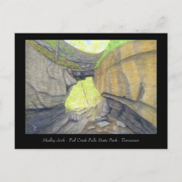Medley Arch Natural Bridge - Appalachian Art Card Postkarte